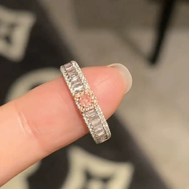 Chanel Sparkle Zirconia Rings - Full Zircon Ring