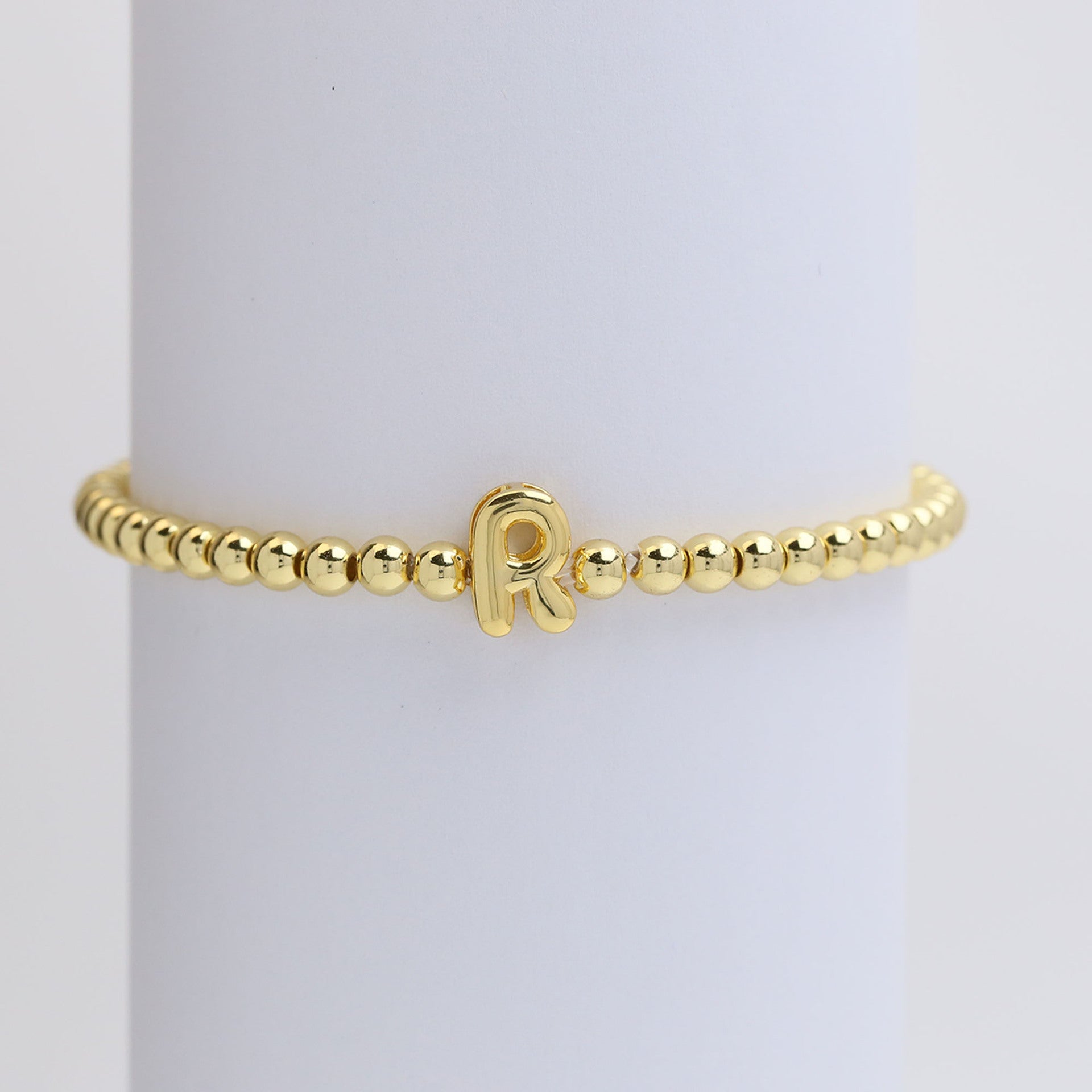 Jorie Polished Letter Bracelet - R [8P5VEWL6]