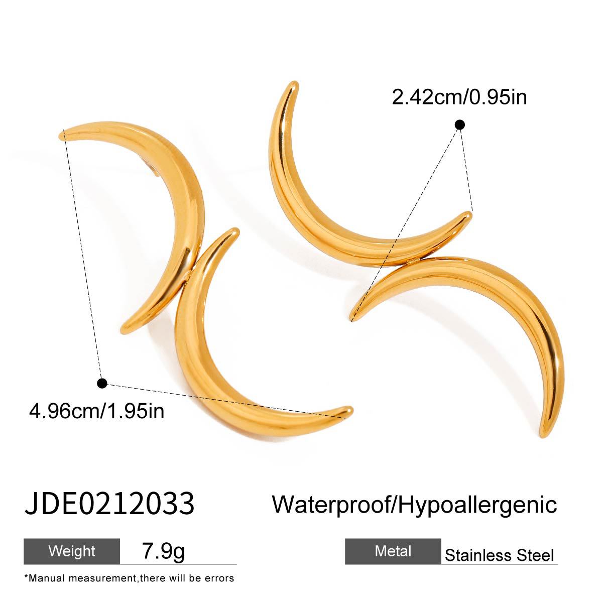 Adali Celestial Stacking Earrings - Silver Tone JDE0212033 [NQ9R0KIZ]