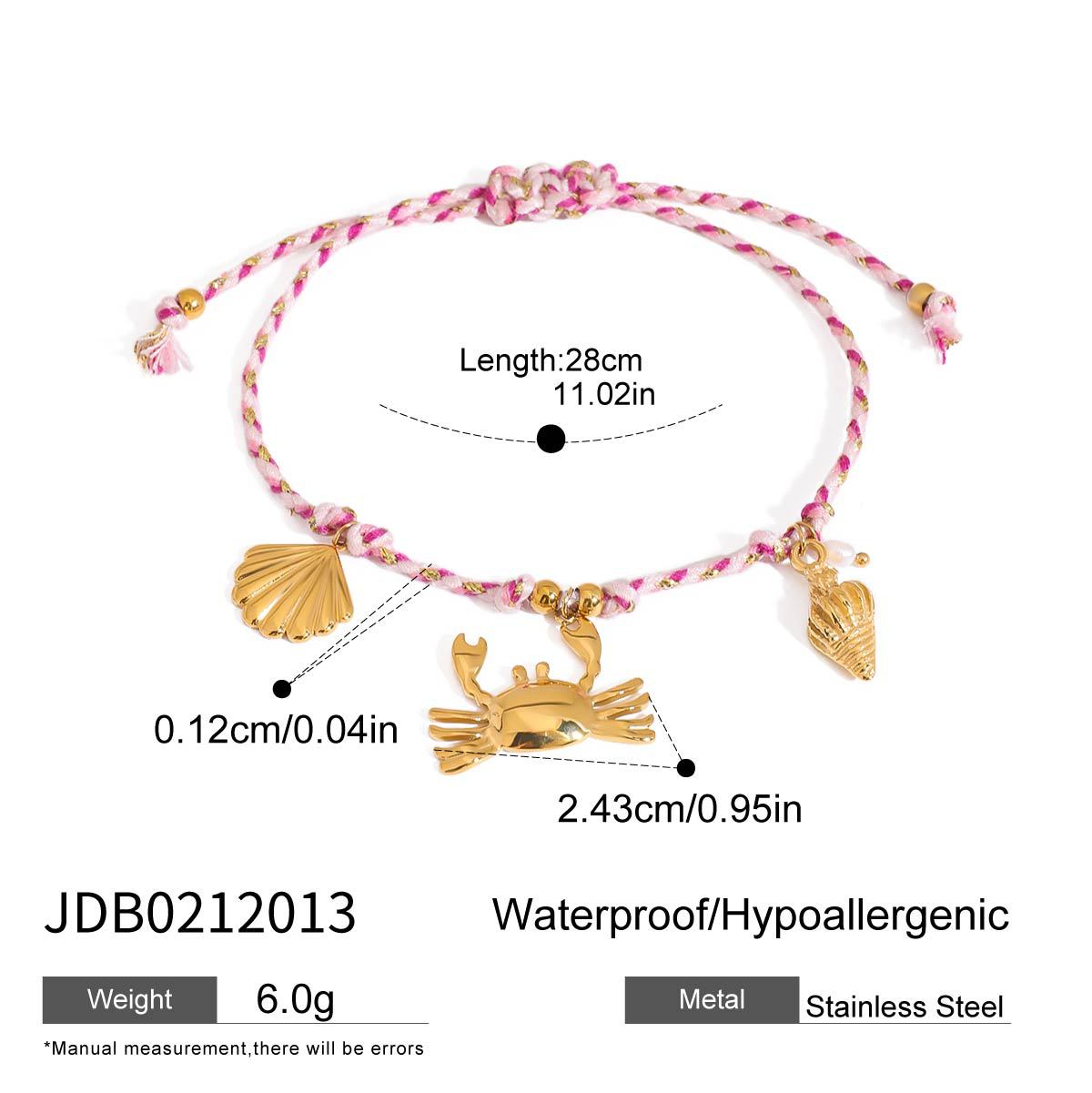 Clark Woven Charm Bracelet - JDB0212013 [PJ6N3Q6S]
