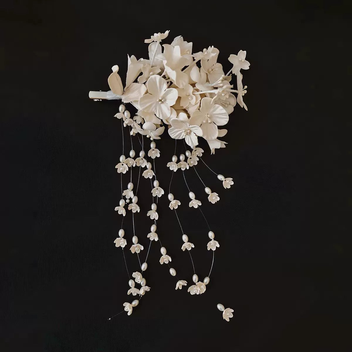 Basma Lily Tassel Hair Clip - Lily Tassel Hair Clip [KUXBDJV9]