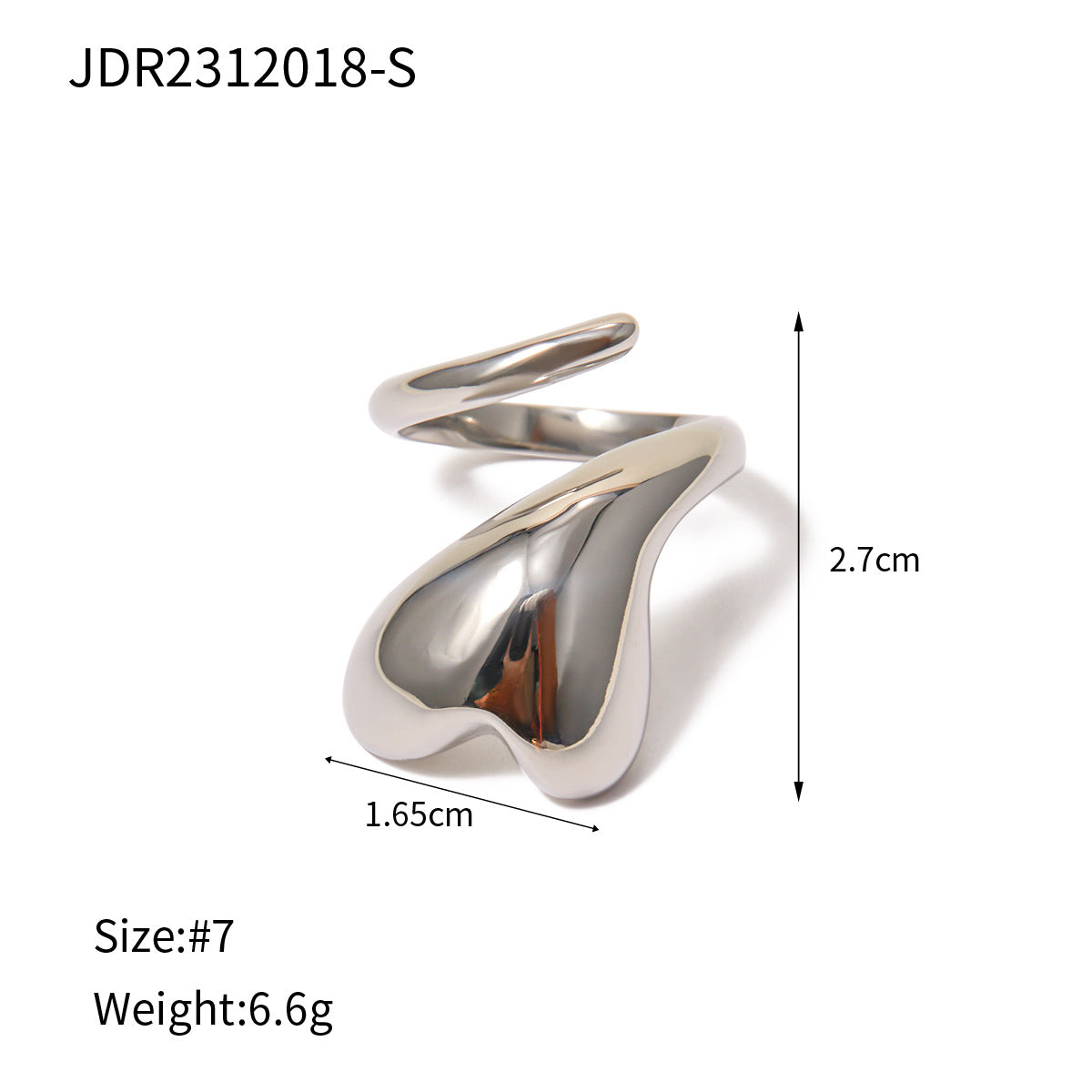 Atara Winding Heart Ring - JDR2312018-S [XZALGOP4]