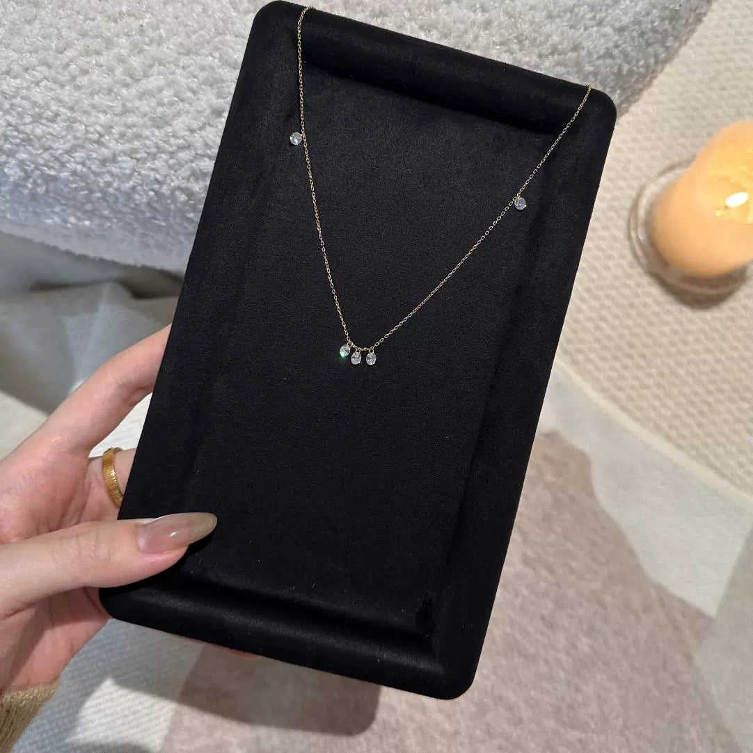 Marianna Teardrop Pendant Necklace - Teardrop Necklace Gold