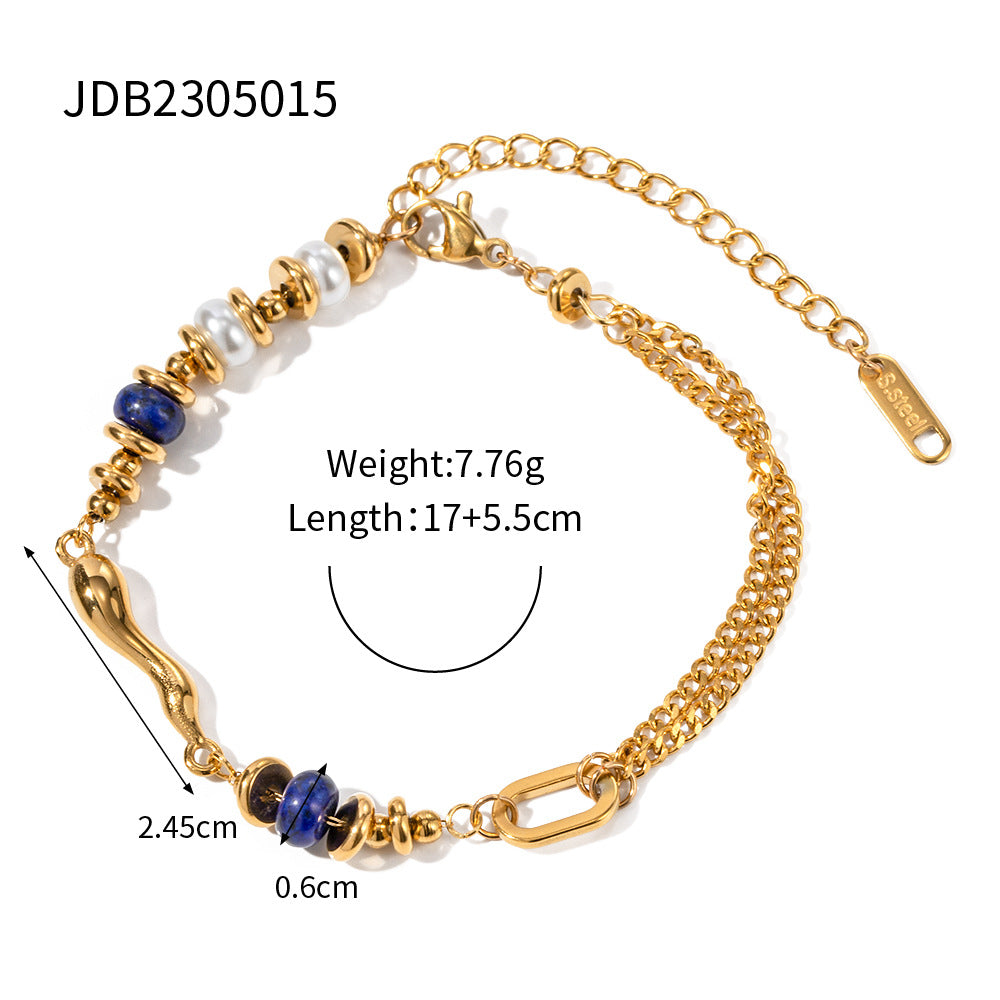 Maddalena Stacked Pearl Bracelet Set - JDB2305015 [TPBQ9TC6]