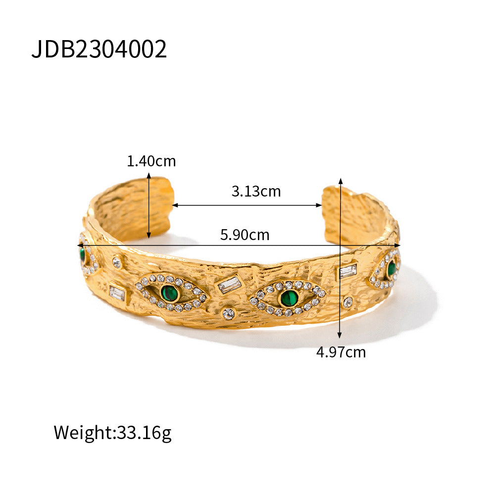 Kashvi Malachite Evil Eye Bracelet - JDB2304002 [5DVYTTPA]