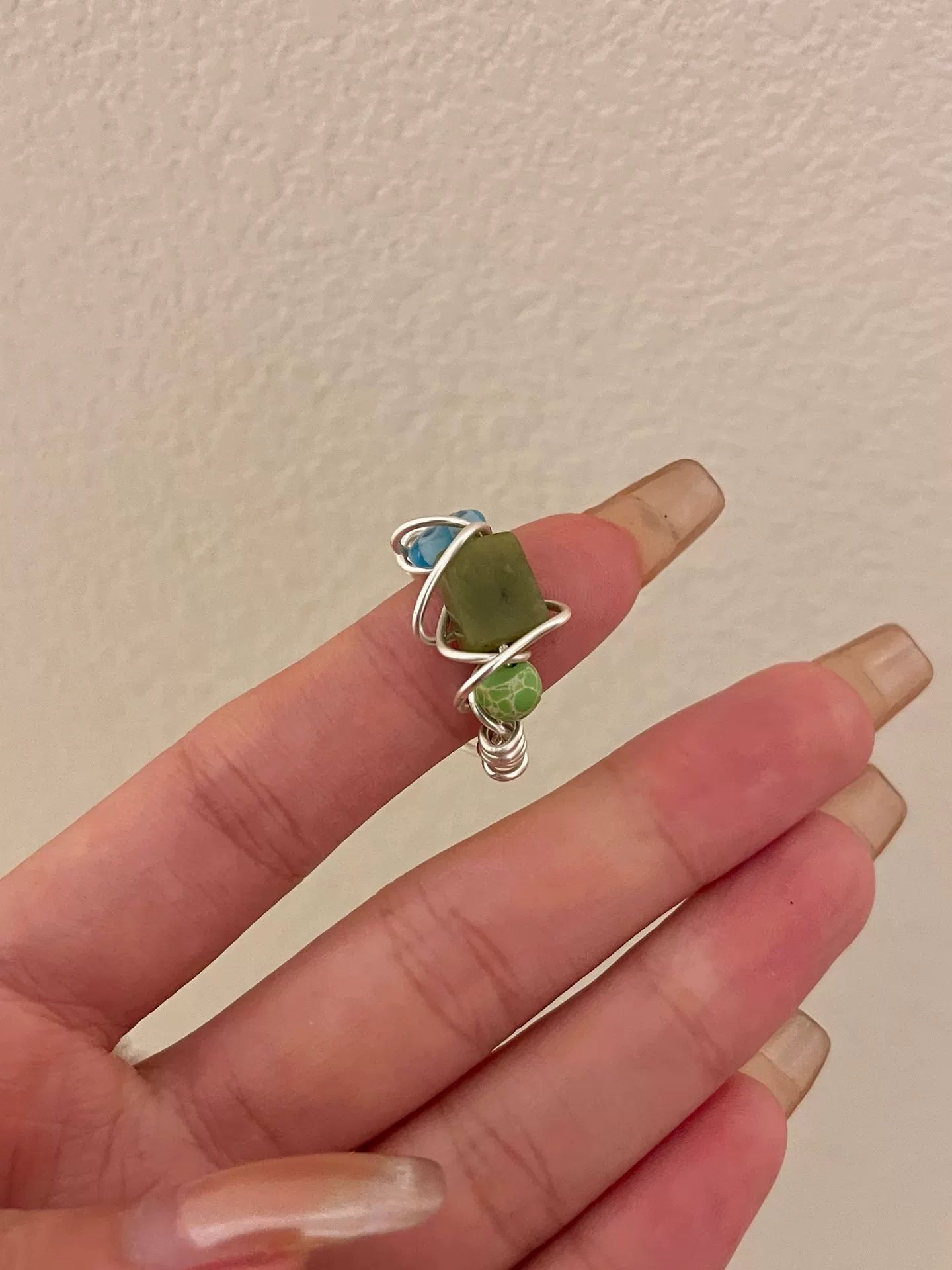 Makennah Colorful Stone Ring - Color C