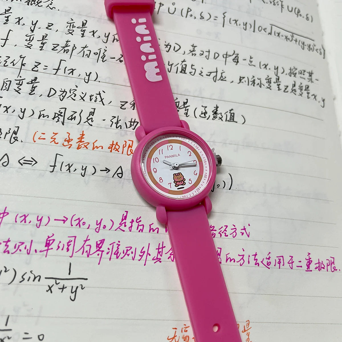 Aitanna Sleek Square Watch - Berry Pink