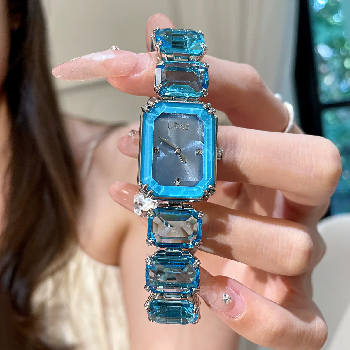 Truth Minimalist Square Watch - Blue