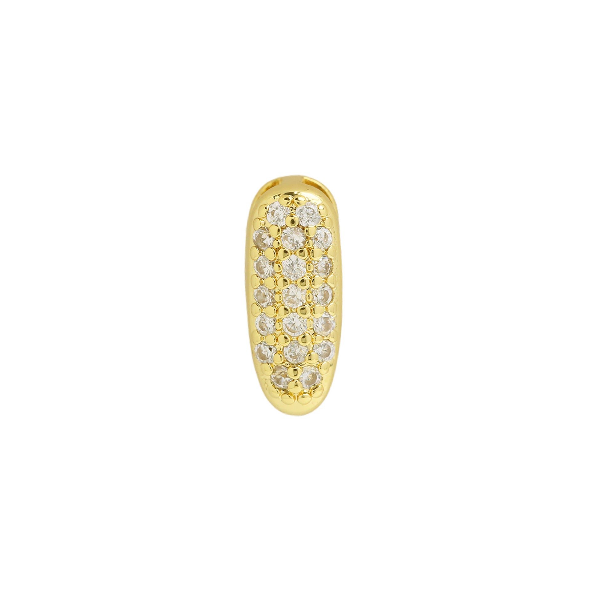 Makinley Bubble Letter Charm - Gold Pendant I [ZOAJI2G7]