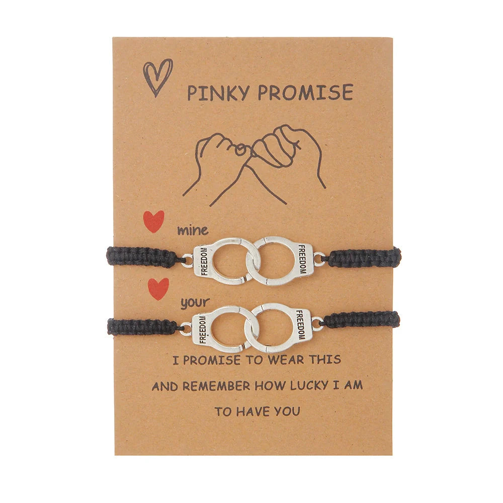 Lelia Dainty Charm Bracelet - Lotus Root Pink