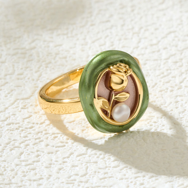 Maelani Floral Pearl Ring - R15751M944 [PFLL2WQ9]