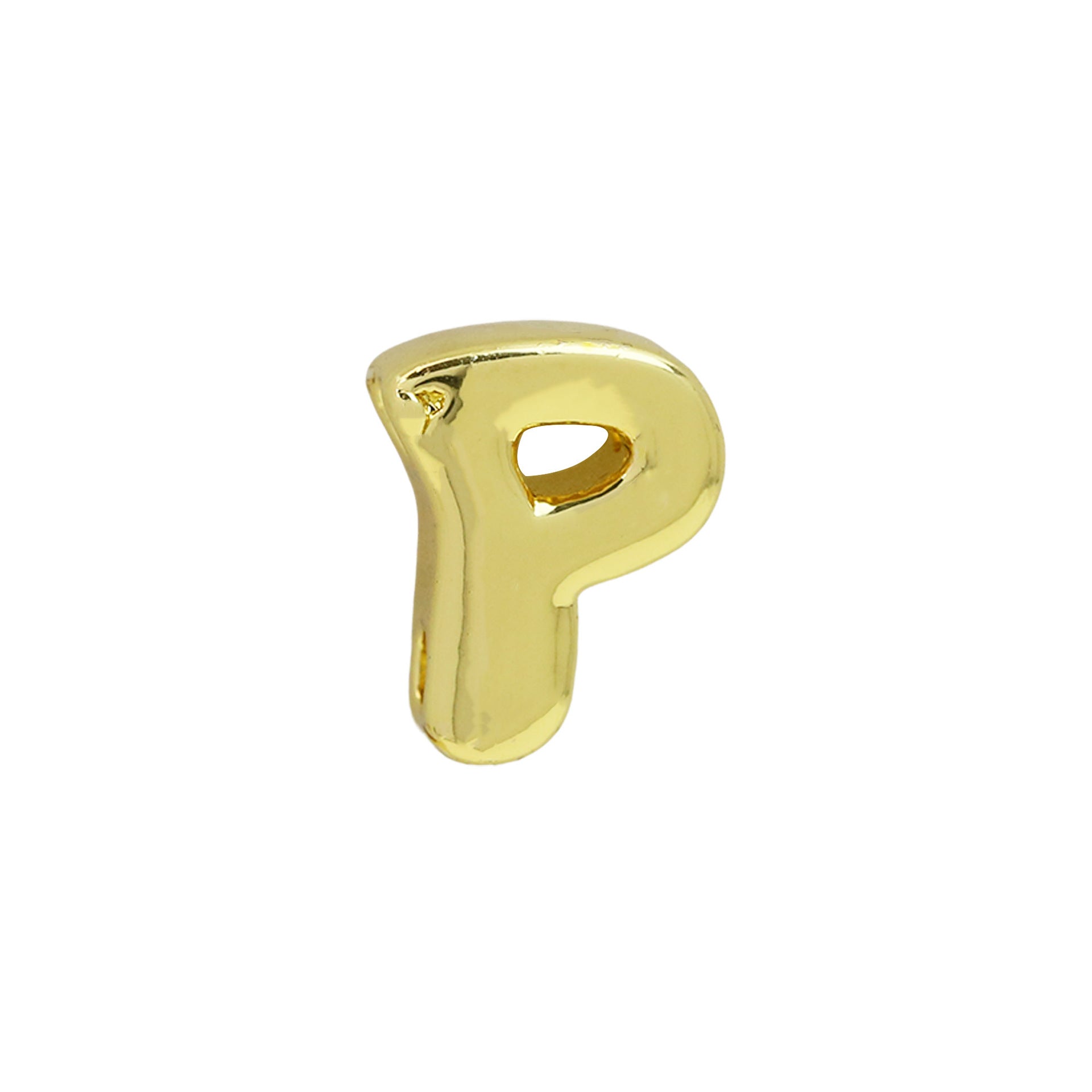 Jamyah Custom Initial Jewelry - P (Pendant Only) [PPEHOWFK]
