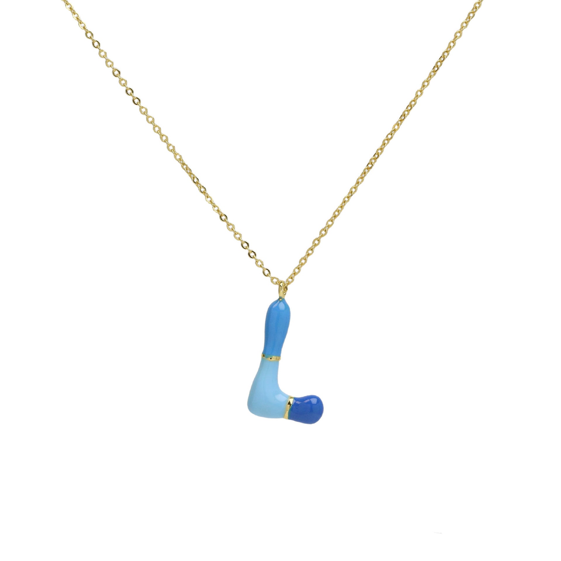 Esmae Bubble Initial Necklace - Necklace L [X0LXW51O]