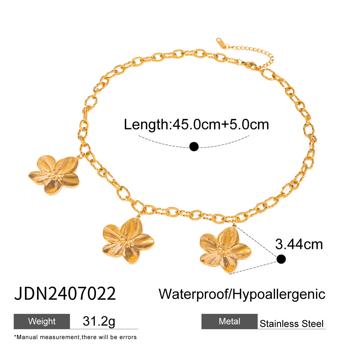 Richelle Floral Jewelry Set - JDN2407022 [DS1396EL]