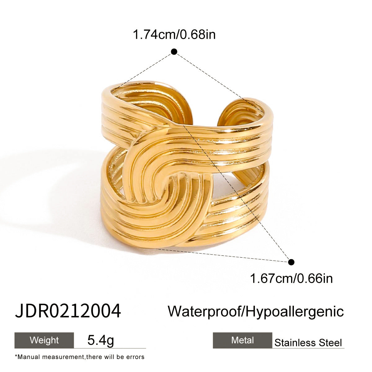 Sanvi Geometric Line Rings - JDR0212004 [LIFLXSE2]