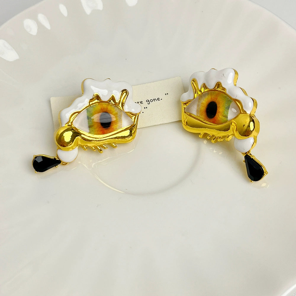 Rosalyn Whimsical Antique Jewelry Set - Earrings [GF9JRSIM]