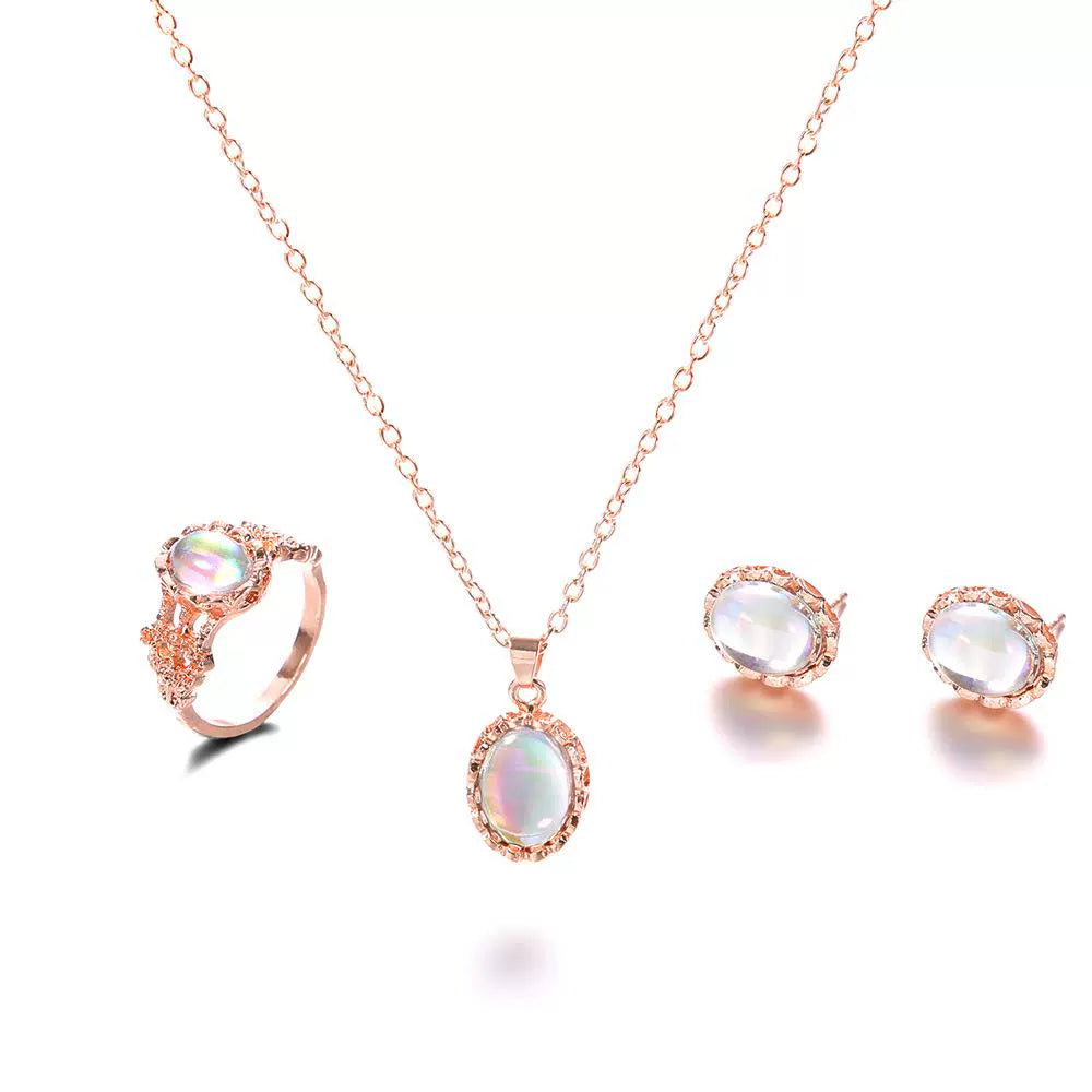 Calani Dainty Crystal Jewelry Set - sku1037