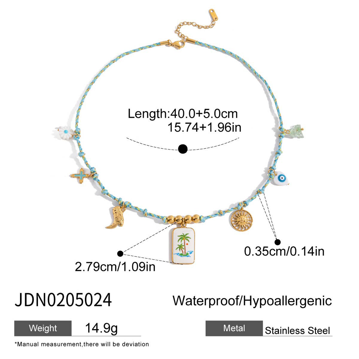 Colleen Delicate Layered Necklace - JDN0205024 [9P3U1RM3]