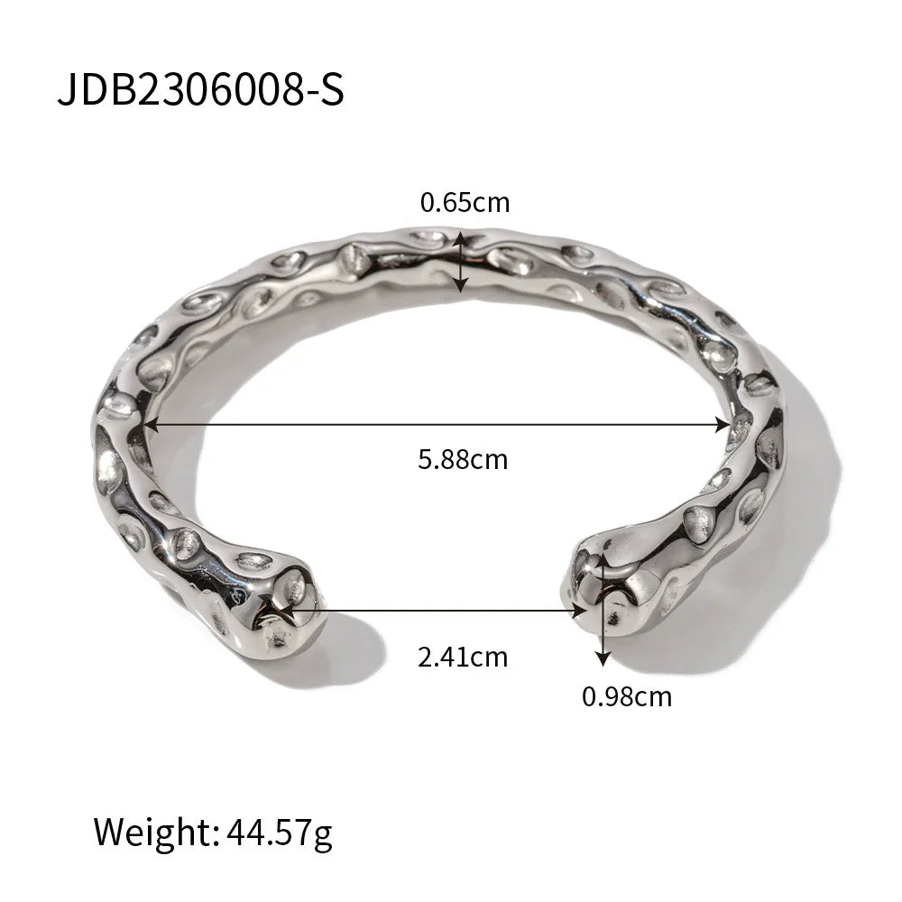 Ryder Gold Hammered Studs - JDB2306008-S