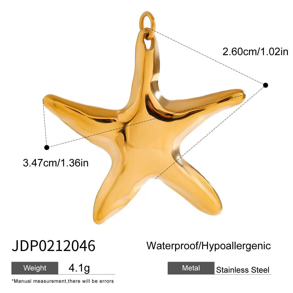 Kaylea Titanium Charm Pendants - JDP0212046 [ZUZ09JED]