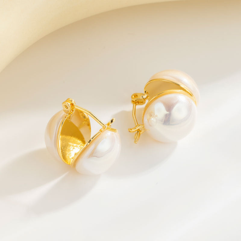 Anvi Tiger Eye Hoop Earrings - EA06357T911 [PN2IW3QJ]