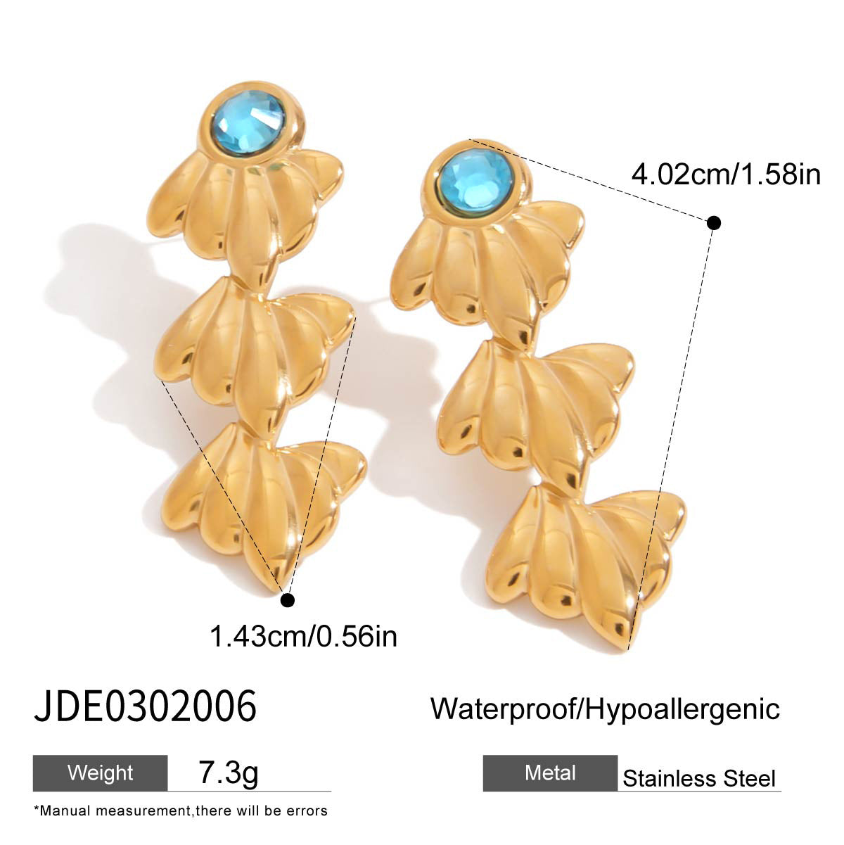 Tommie Ocean Charm Jewelry Set - JDE0302006 [YK8PWINY]