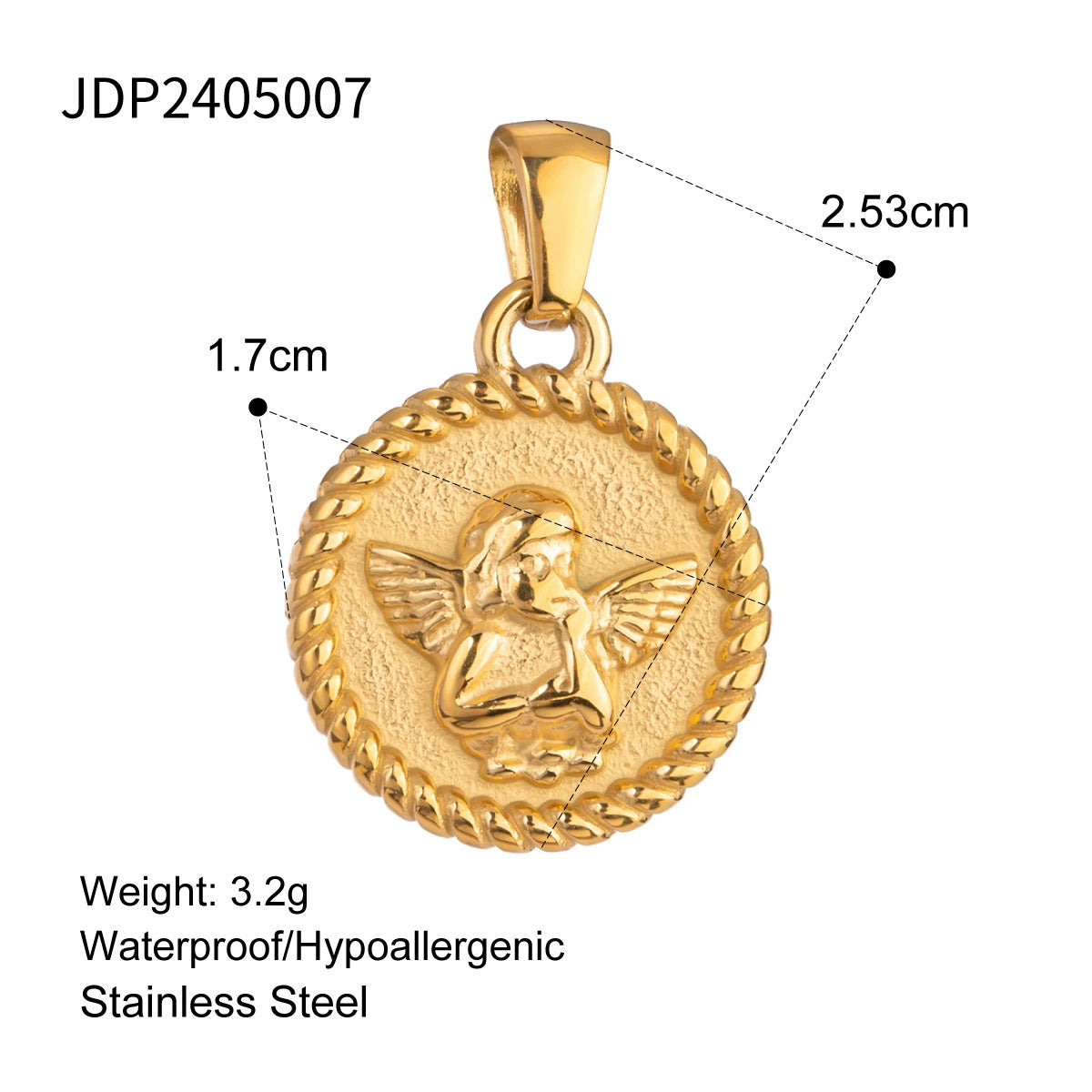 Whitleigh Delicate Heart Charm - JDP2405007 [9Q3M0RIU]