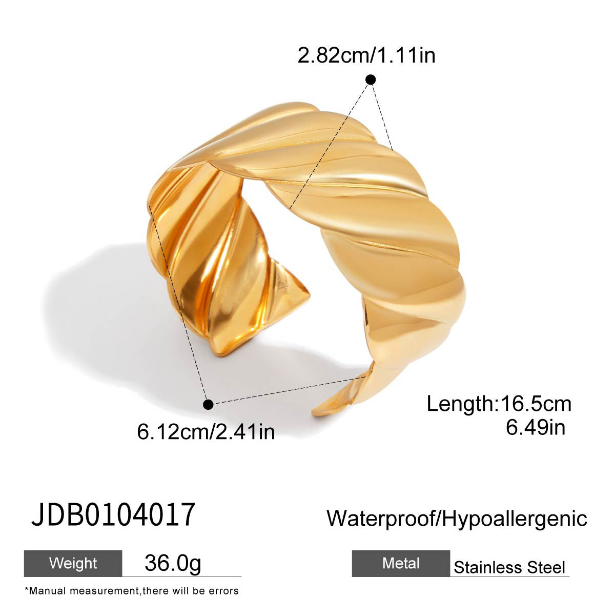 Chizaram Layered Gold Bracelet Set - JDB0104017 [974WR053]