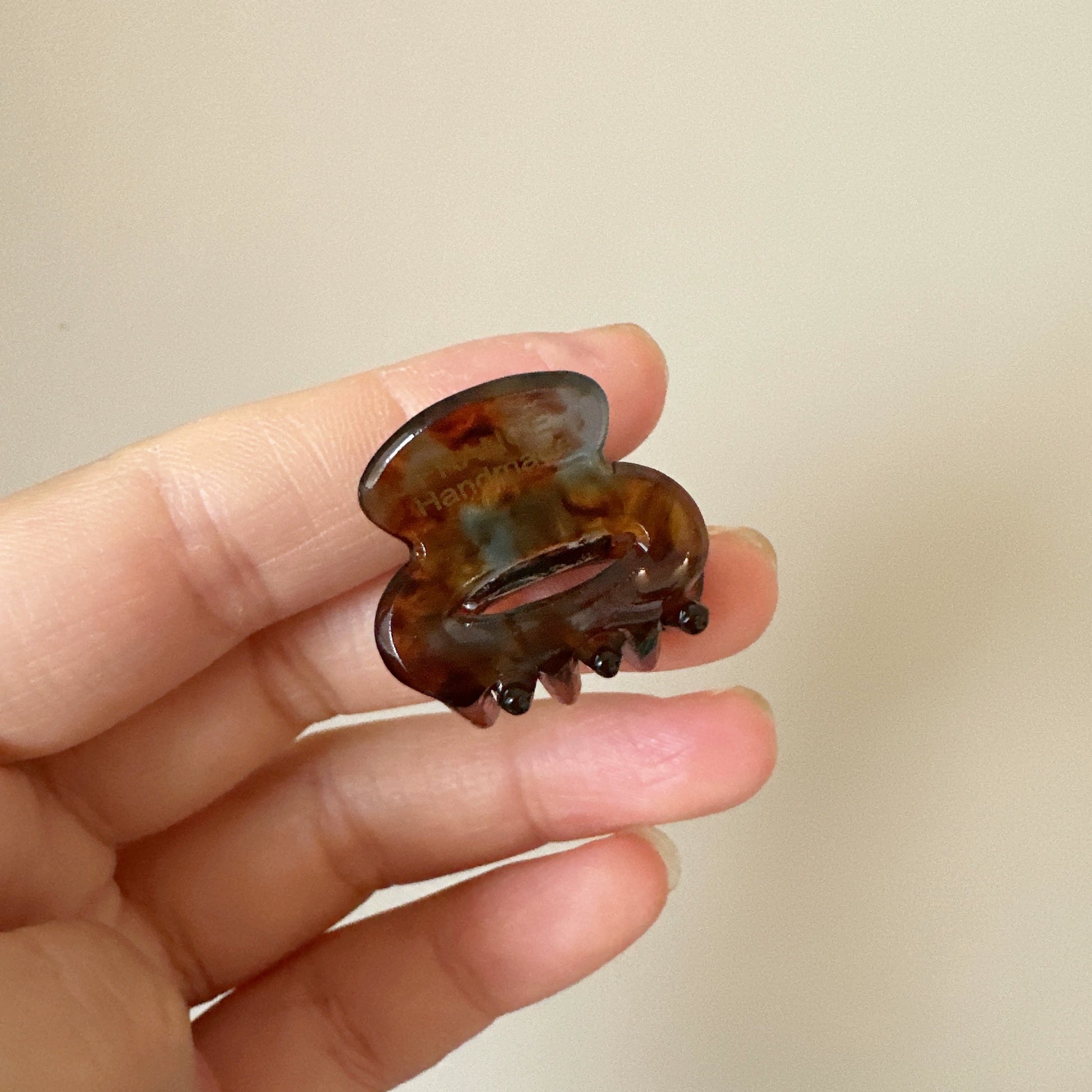Keisy Pearl Mini Clip - Blue Coffee [S0LQTR1V]