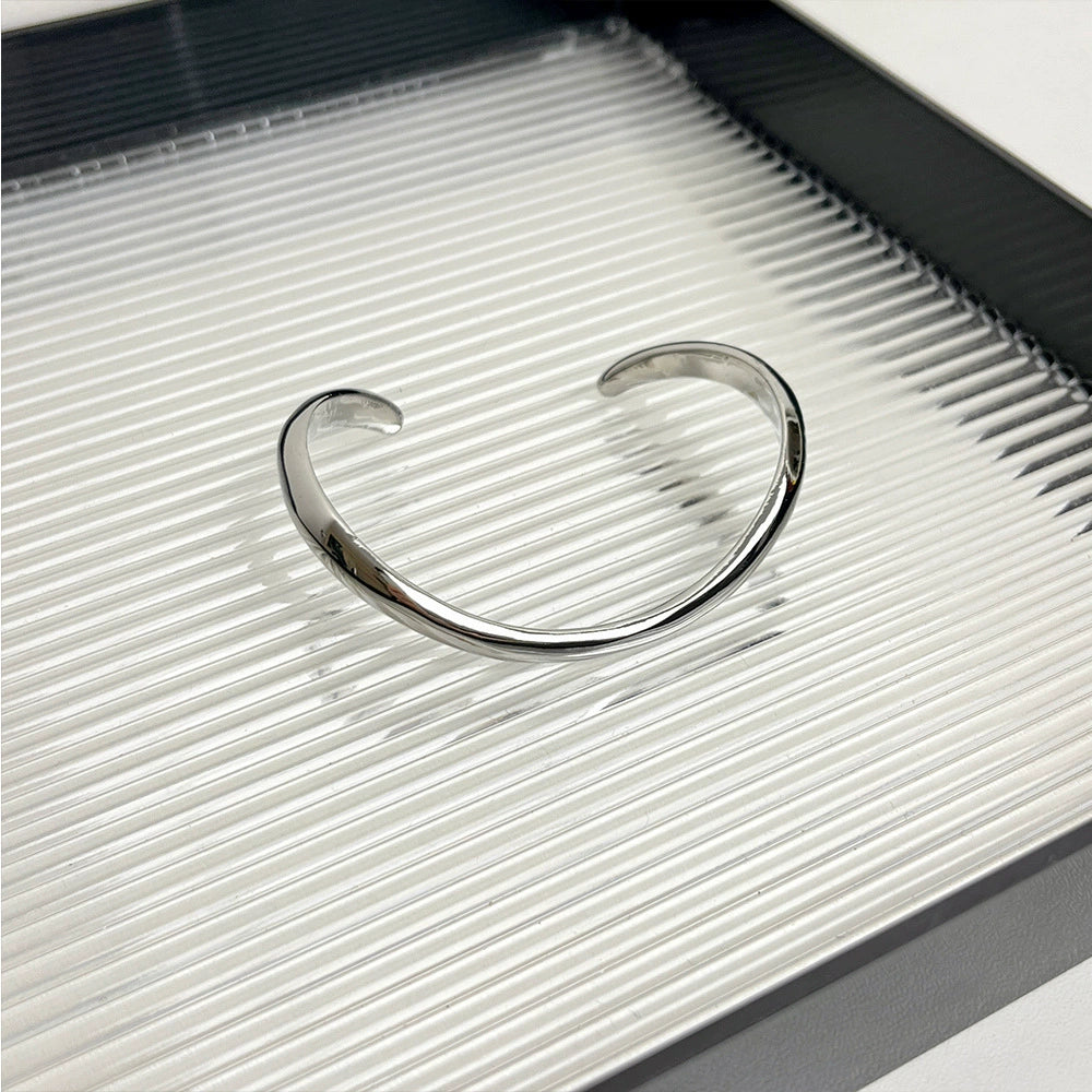 Hensley Wave Cuff Bracelet - Wave Thin Bracelet [5DI3P5X5]