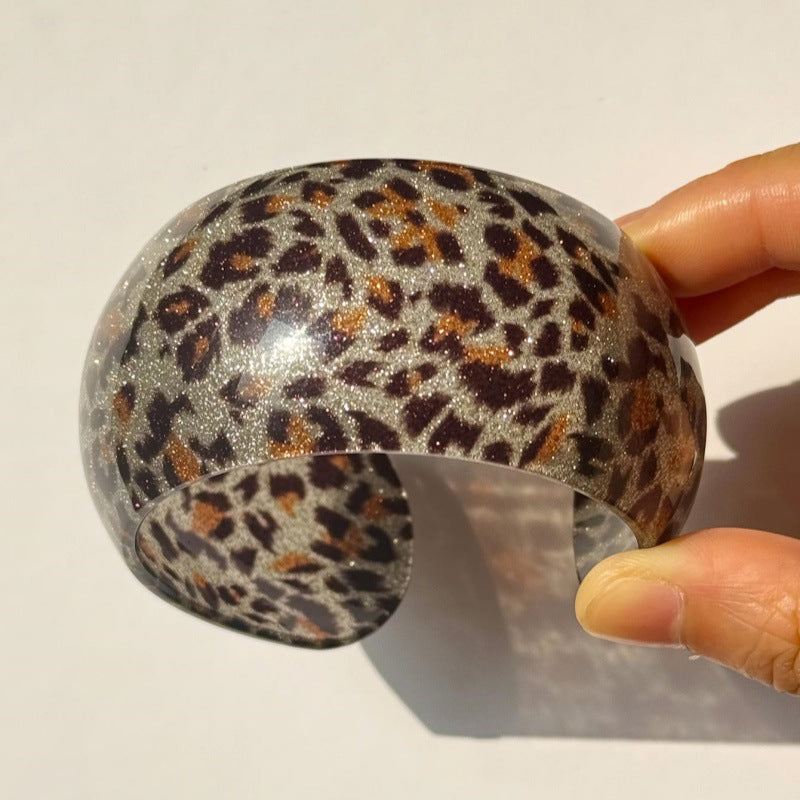 Yoselyn Leopard Statement Cuff - C [30BBGIVN]