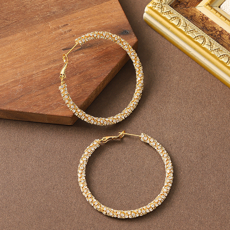 Ansleigh Radiant Hoop Earrings - Style 1 [HJZ4AK09]