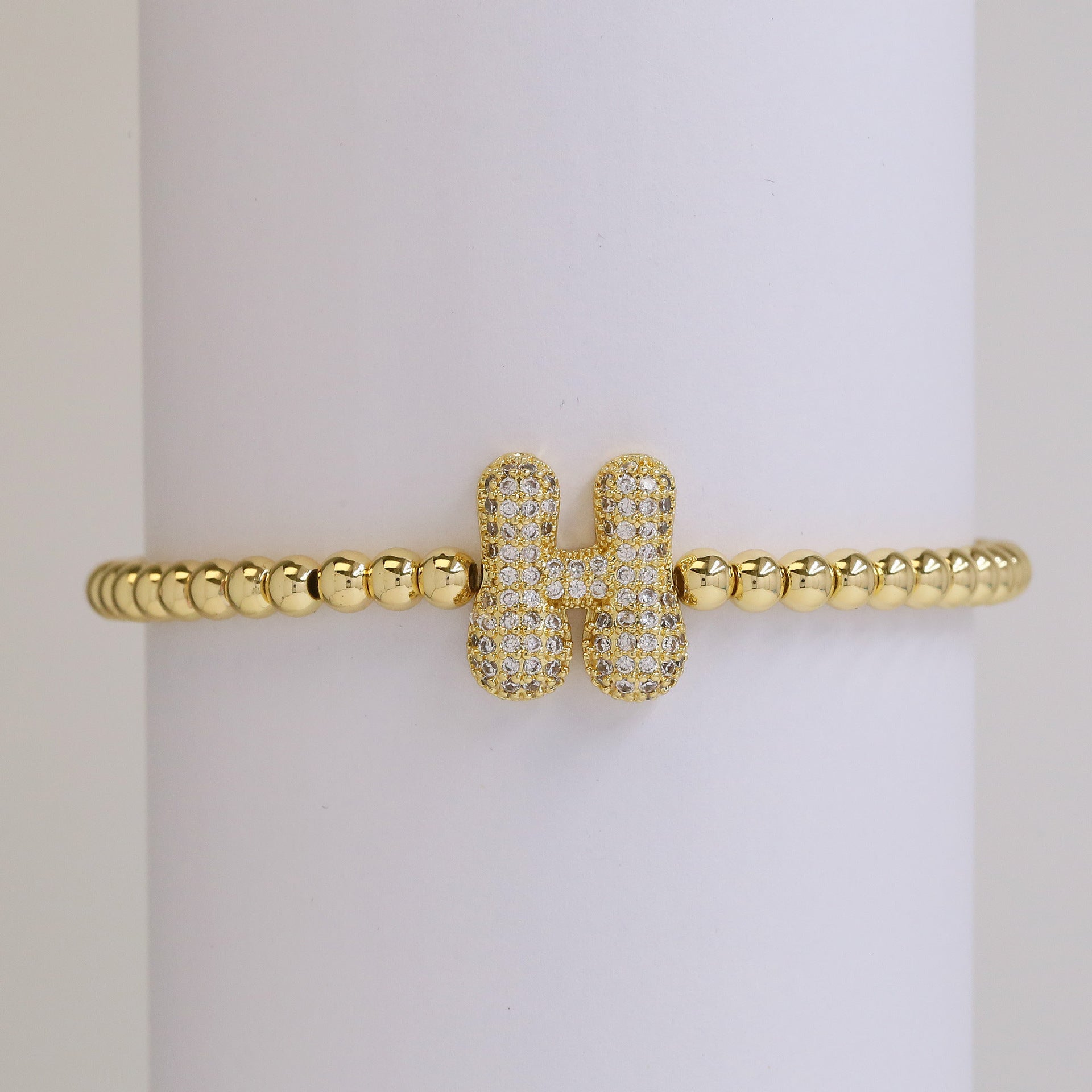 Jenesis Bubble Letter Bracelet - H [7TBU96QJ]