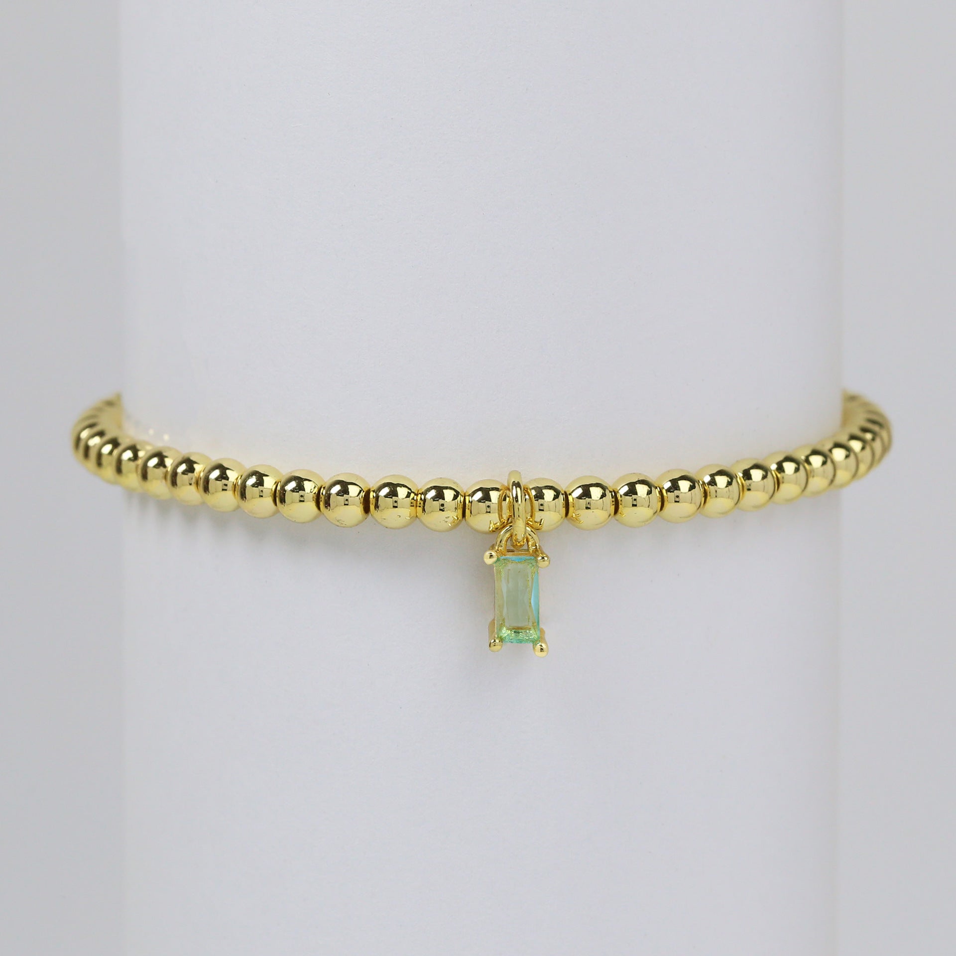 Ivyana Golden Birthstone Bracelet - December Bracelet [82NTTL5L]