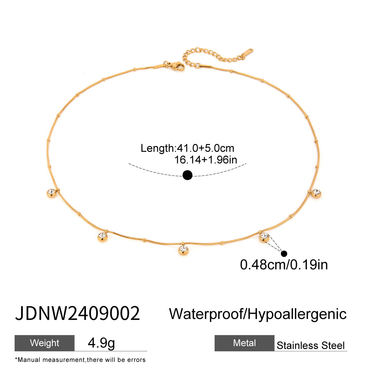 Kynzlee Shell Pendant Necklace - JDNW2409002 [VAVHTR10]