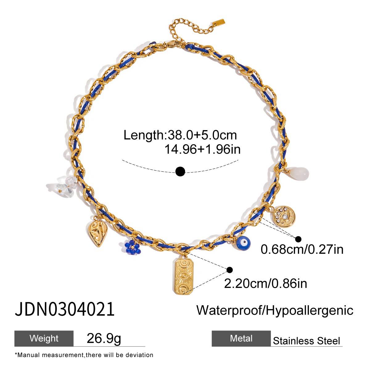 Noah Color Cord Necklace - JDN0304021 [93K4K791]