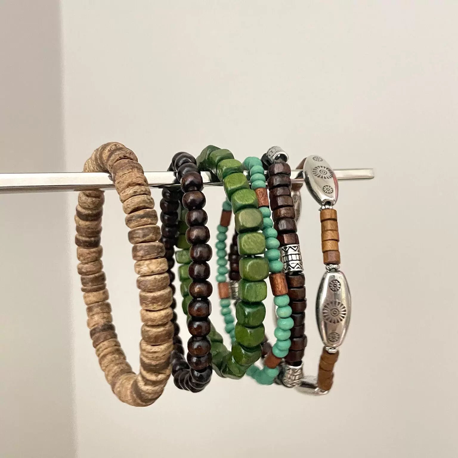 Rosaline Star Beaded Bracelet Set - Totem (6-piece Set)