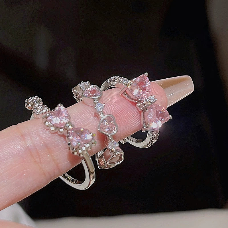 Talia Delicate Butterfly Ring Set - Style 1 [XO6CVT6W]