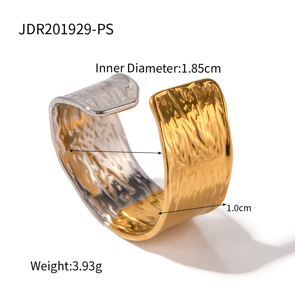 Ariyanna Crinkle Ring - JDR201929-PS [SK25P06W]