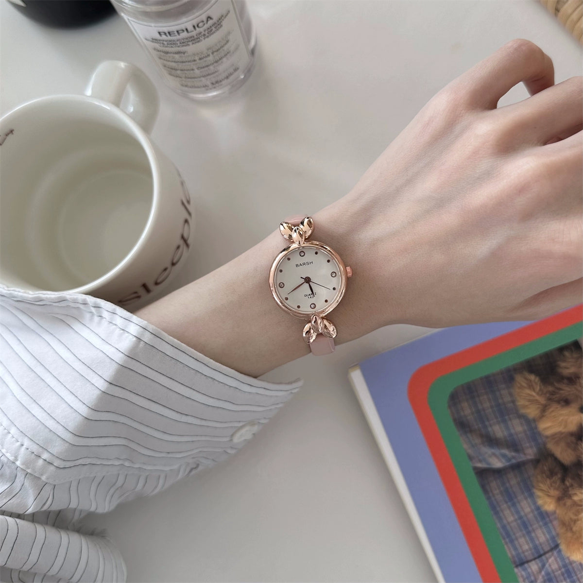 Rachell Delicate Strap Watch - Pink [R5FS2C73]