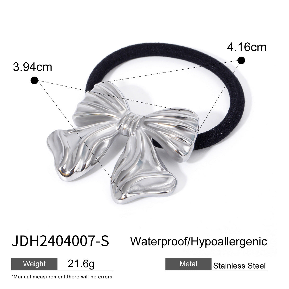 Aasiyah Sleek U-Shape Hair Tie - JDH2404007-S [SVQ0KB78]