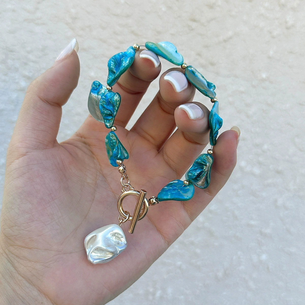 Ashtynn Ocean Charm Set - 03 Bracelet Blue [7PSR7KVZ]