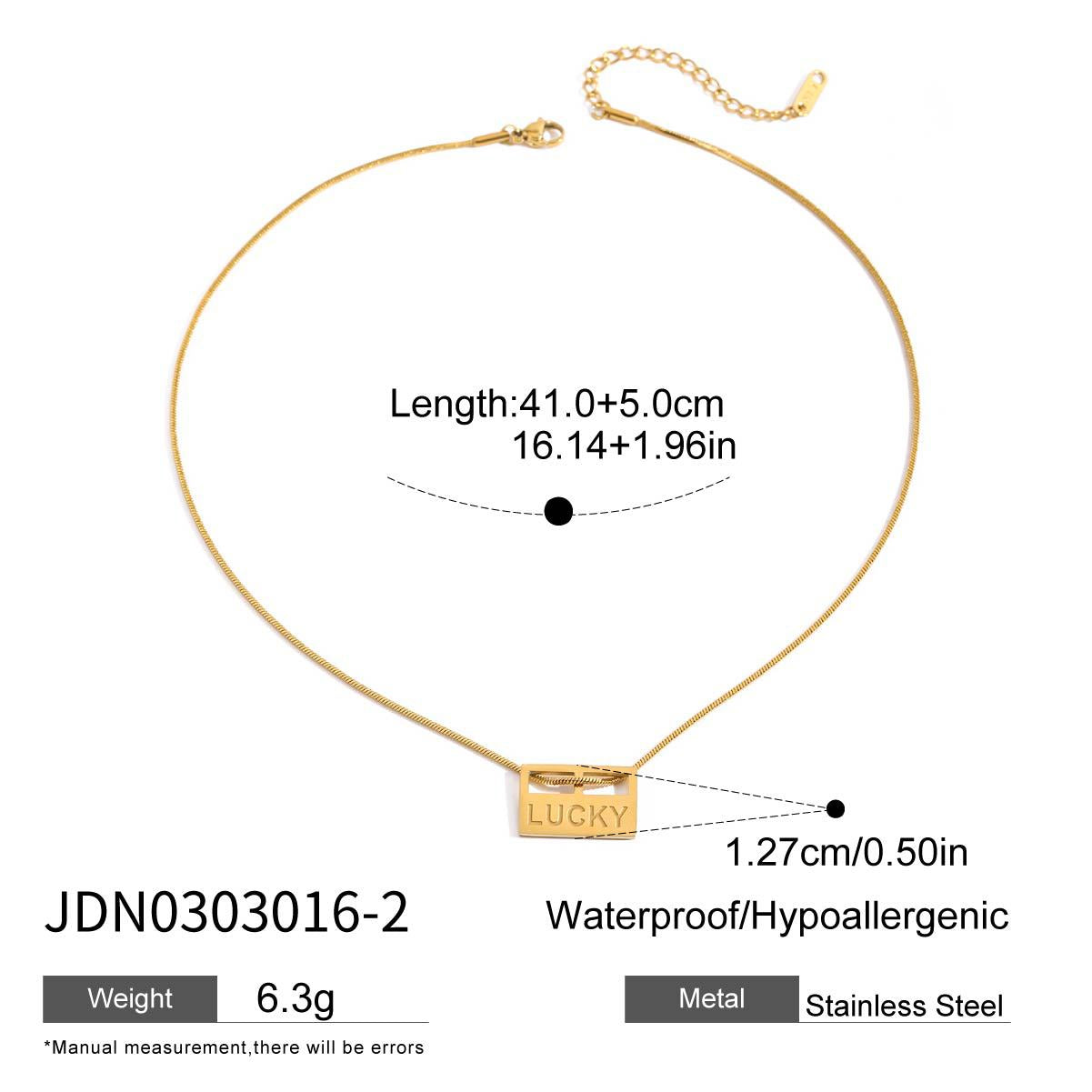 Cecily Letter Envelope Necklace - JDN0303016-2 [1LGQAHGQ]