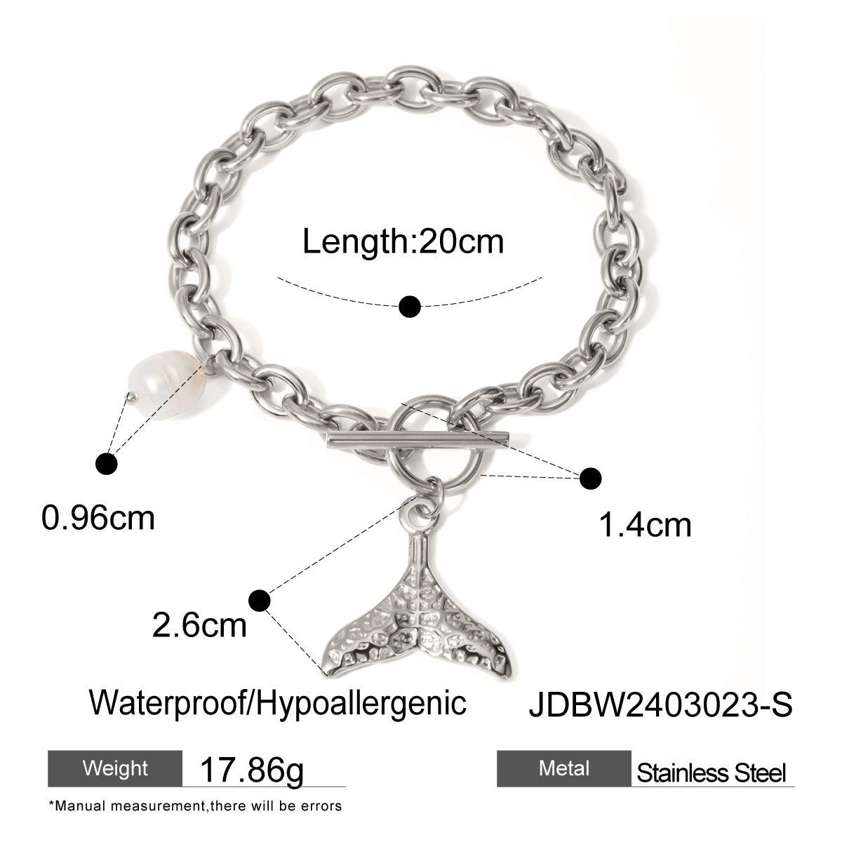 Atalia Ocean Charms Bracelet - JDBW2403023-S [OUD89DD6]