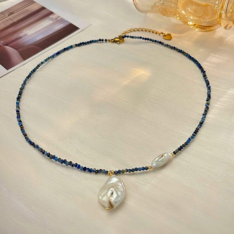 Londyn Baroque Pearl Necklace - Baroque Pearl Pendant [IJGYGUM1]