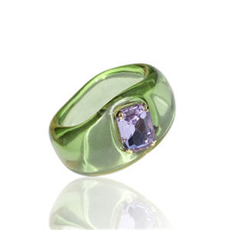 Blayklee Resin Stackable Ring Set - Option 7 [2ON3OBOW]