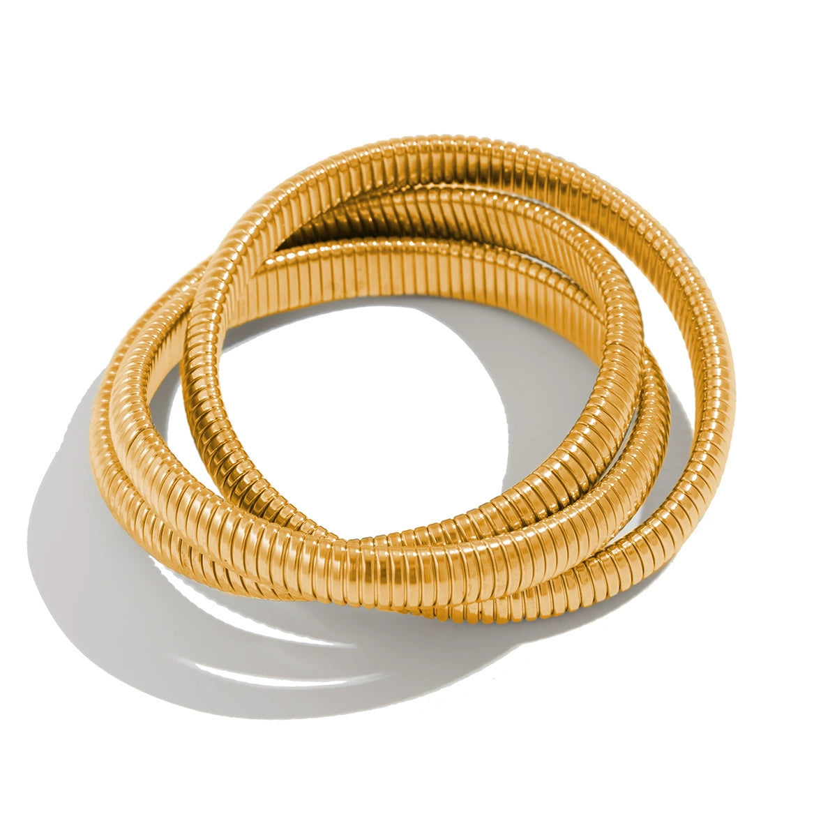 Violetta Sculpted Pearl Bracelet - Bracelet Design 3 Gold [I2HVBDOT]