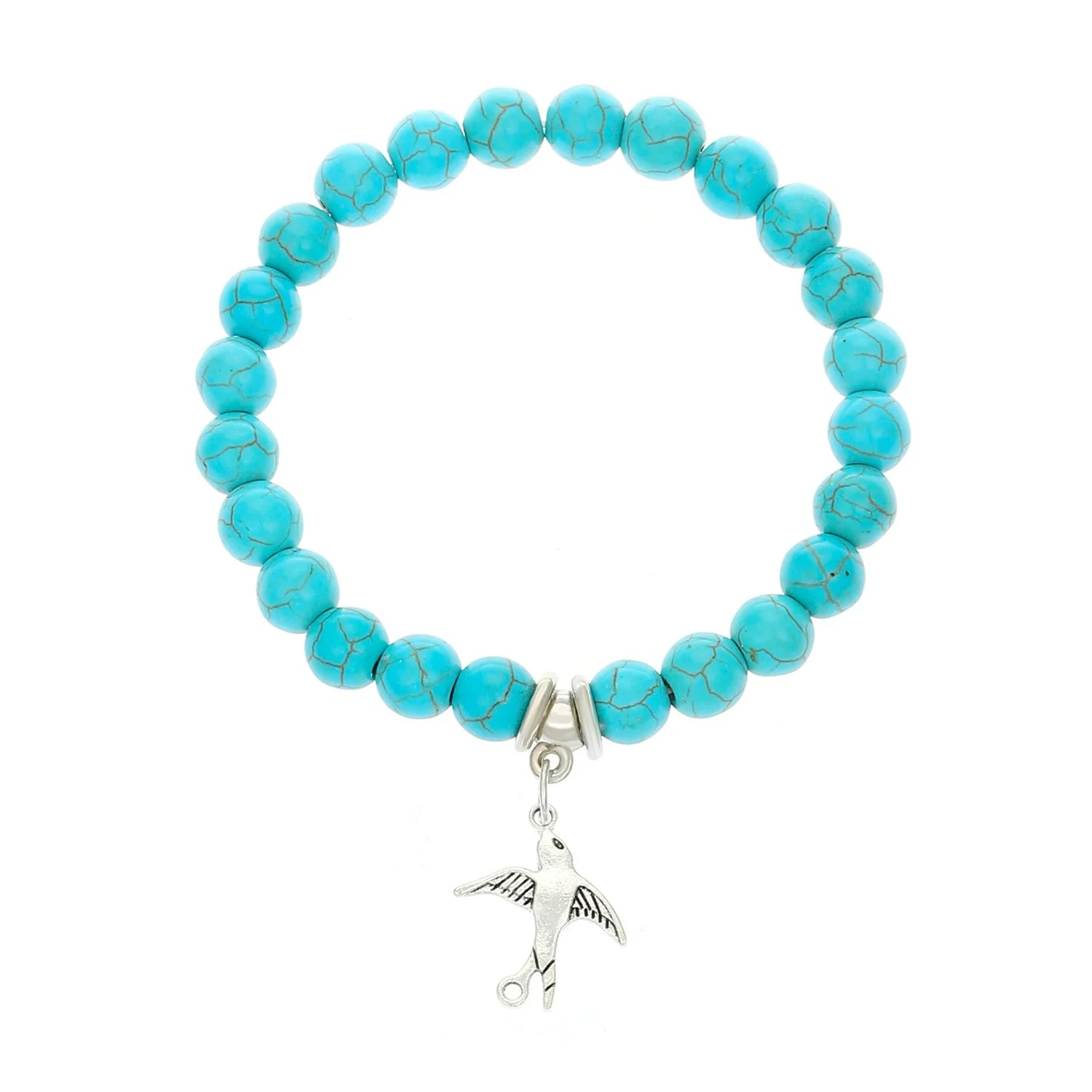 Temperance Stacked Cross Bead Bracelet - 22