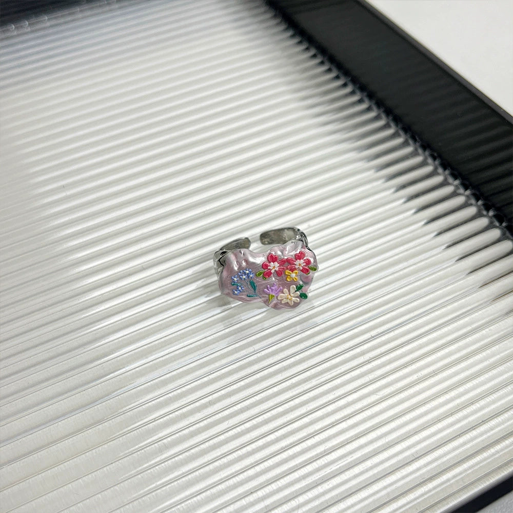 Haidyn Dried Flower Love Ring - Style B [1C4E95Z7]