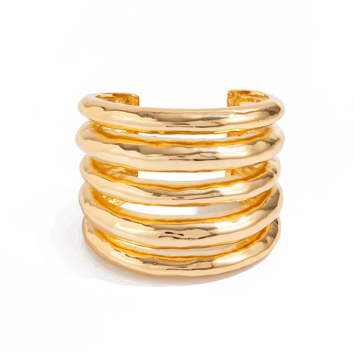 Janel Minimalist Bangle Set - Gold